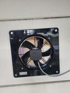 Ventilator installatie